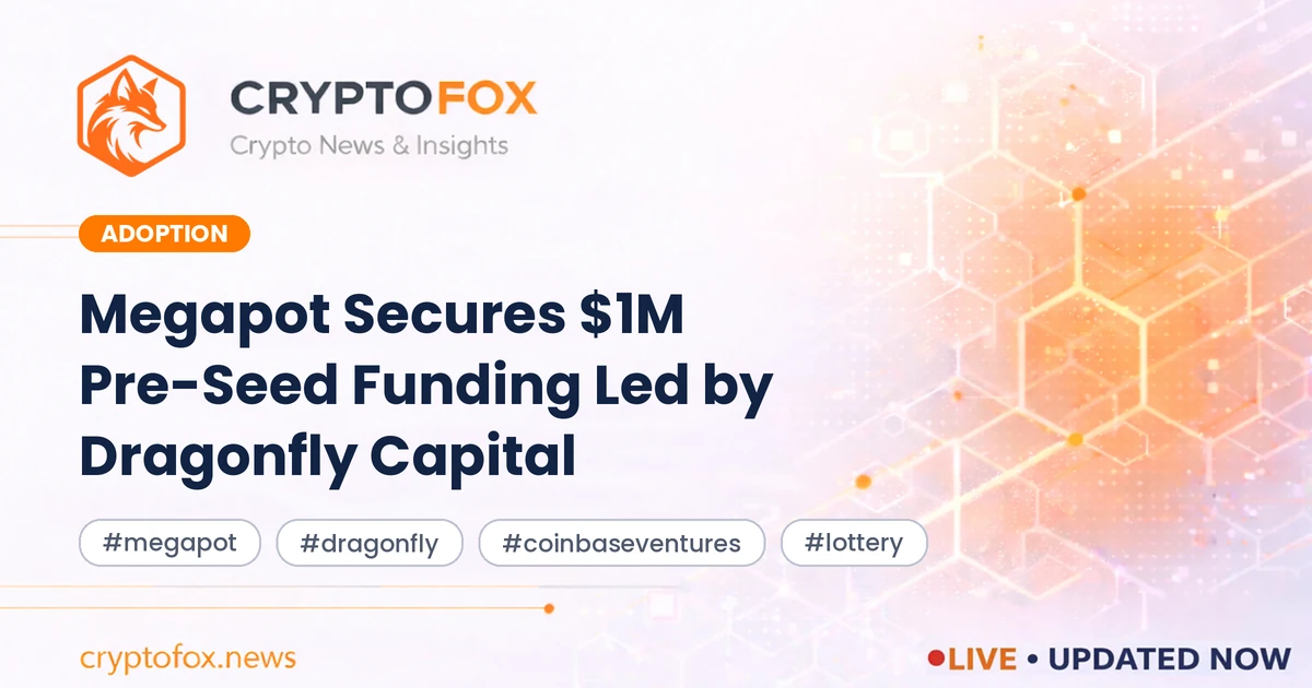 Megapot Secures $1M Pre-Seed for On-Chain Gaming Protocol